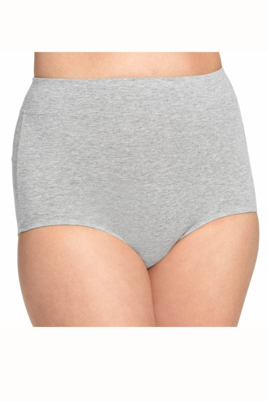Warner's Heather-Grey No Pinching/No Problems Cotton Brief