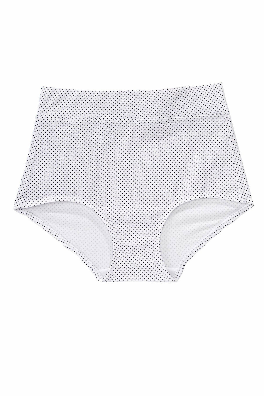 Warner's Navy-Pindot No Pinching No Problems Cotton Brief