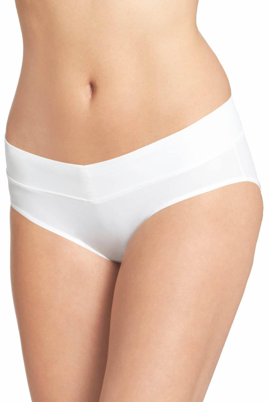 Warner's White No Pinching No Problems Cotton Hipster