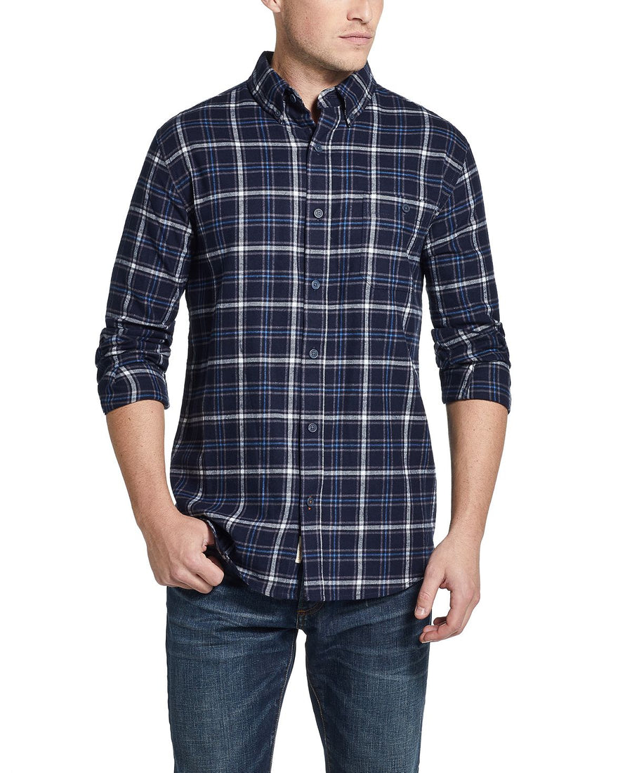 Weatherproof Vintage Brushed Flannel Shirt Admiral