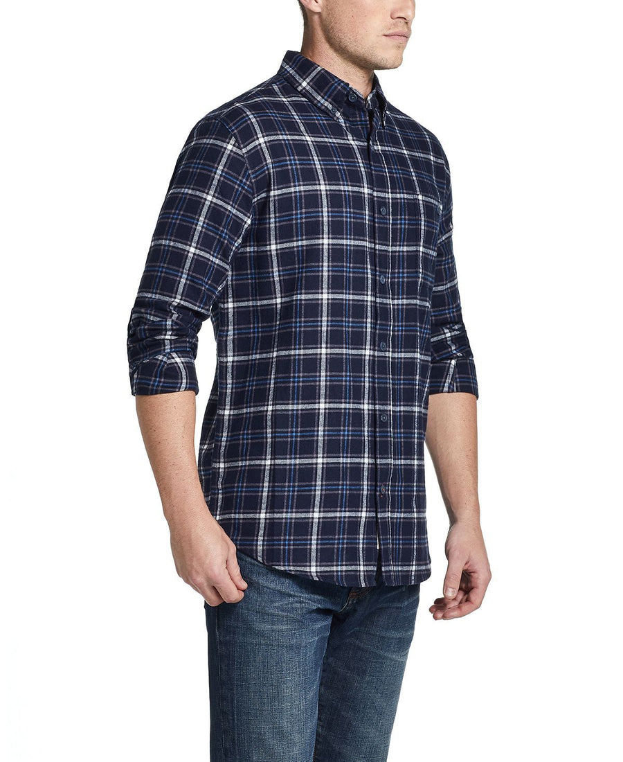 Weatherproof Vintage Brushed Flannel Shirt Admiral