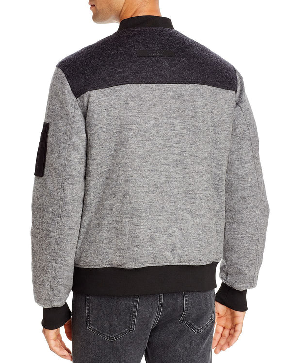 Wesc Bomber Flannel Jacket Multi Melange