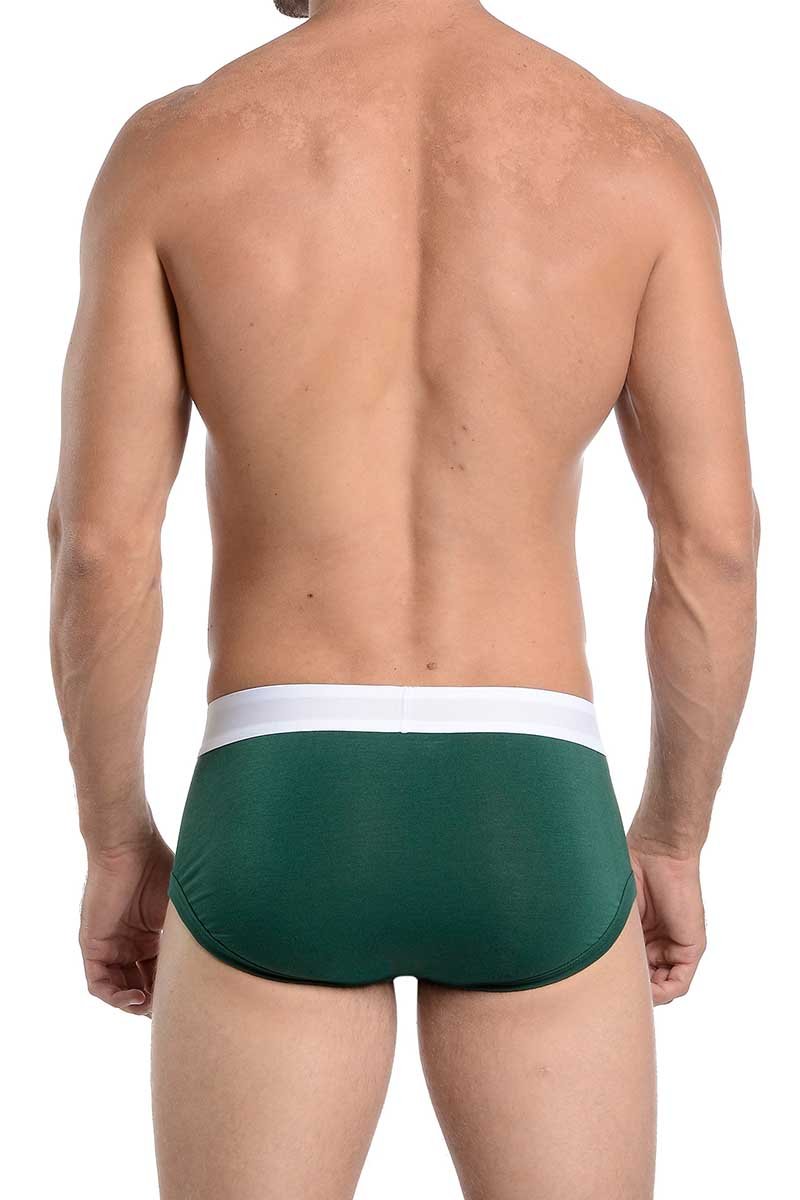 Wood Forest Green Classic Brief
