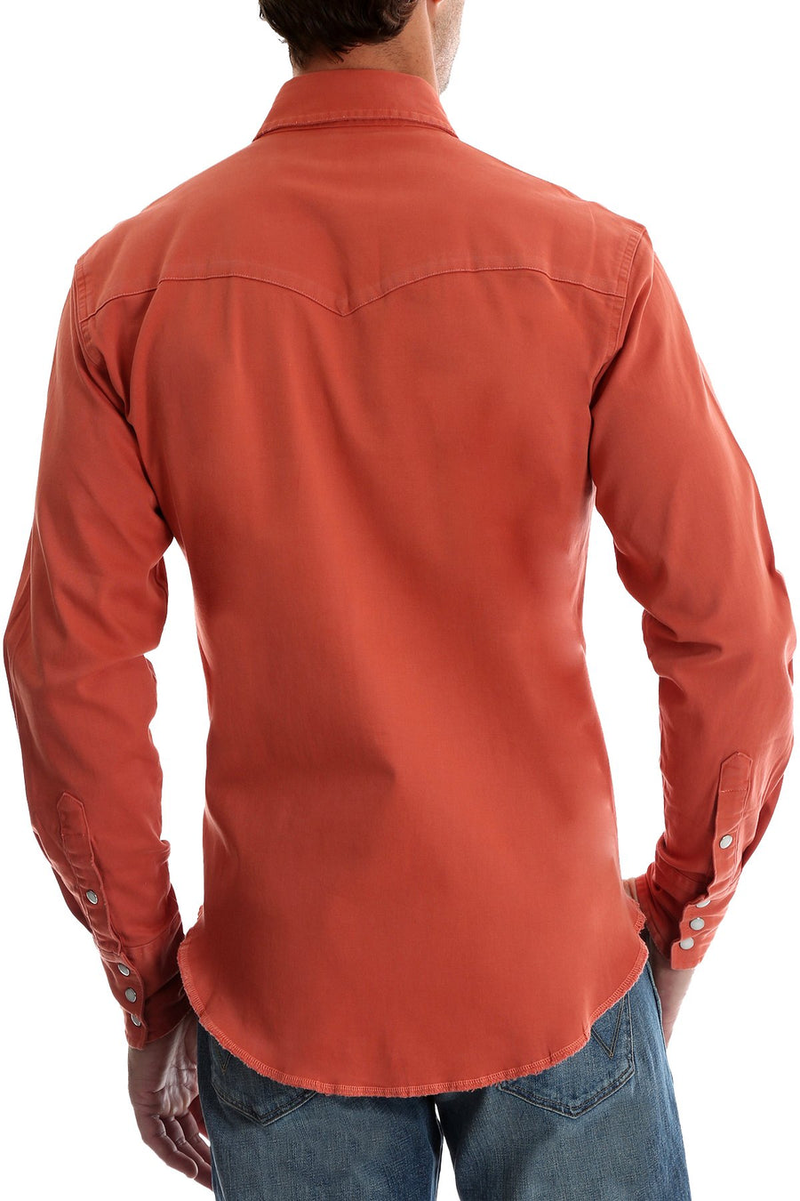 Wrangler Hot Sauce Authentic Western Snap Front Twill Shirt