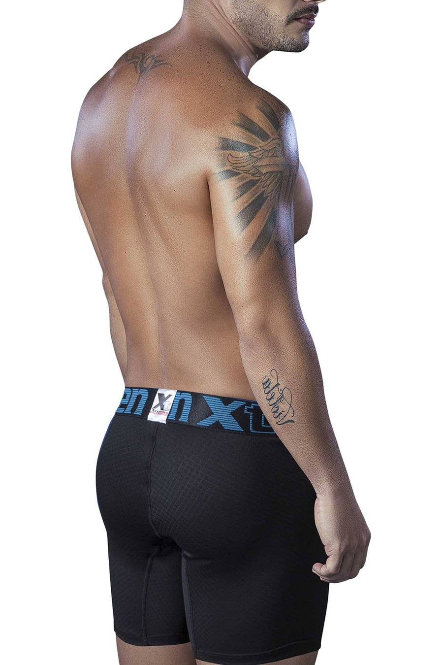 XTREMEN Black Microfiber Breathable Boxer Brief