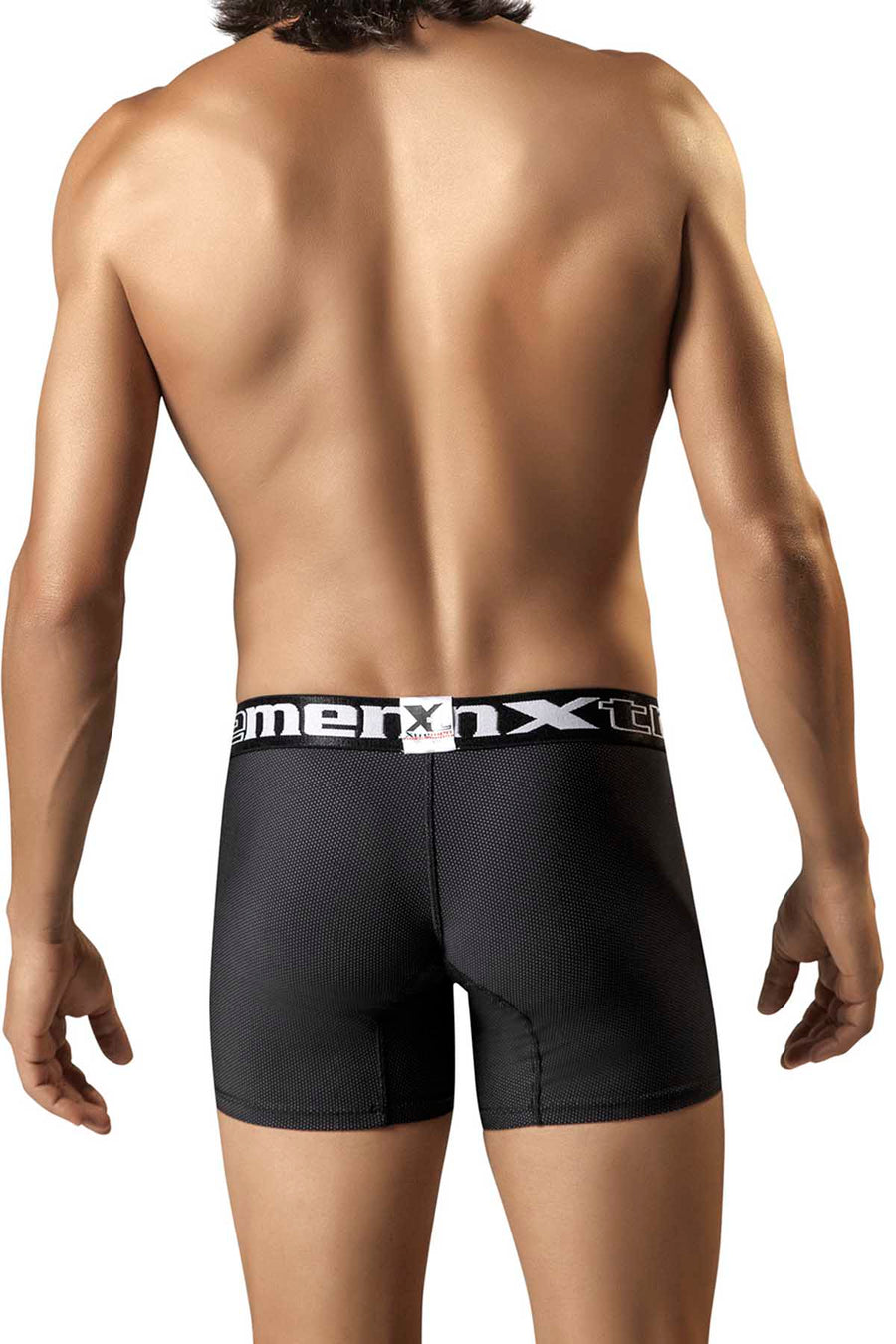 XTREMEN Black/White Dot Microfiber Boxer Brief