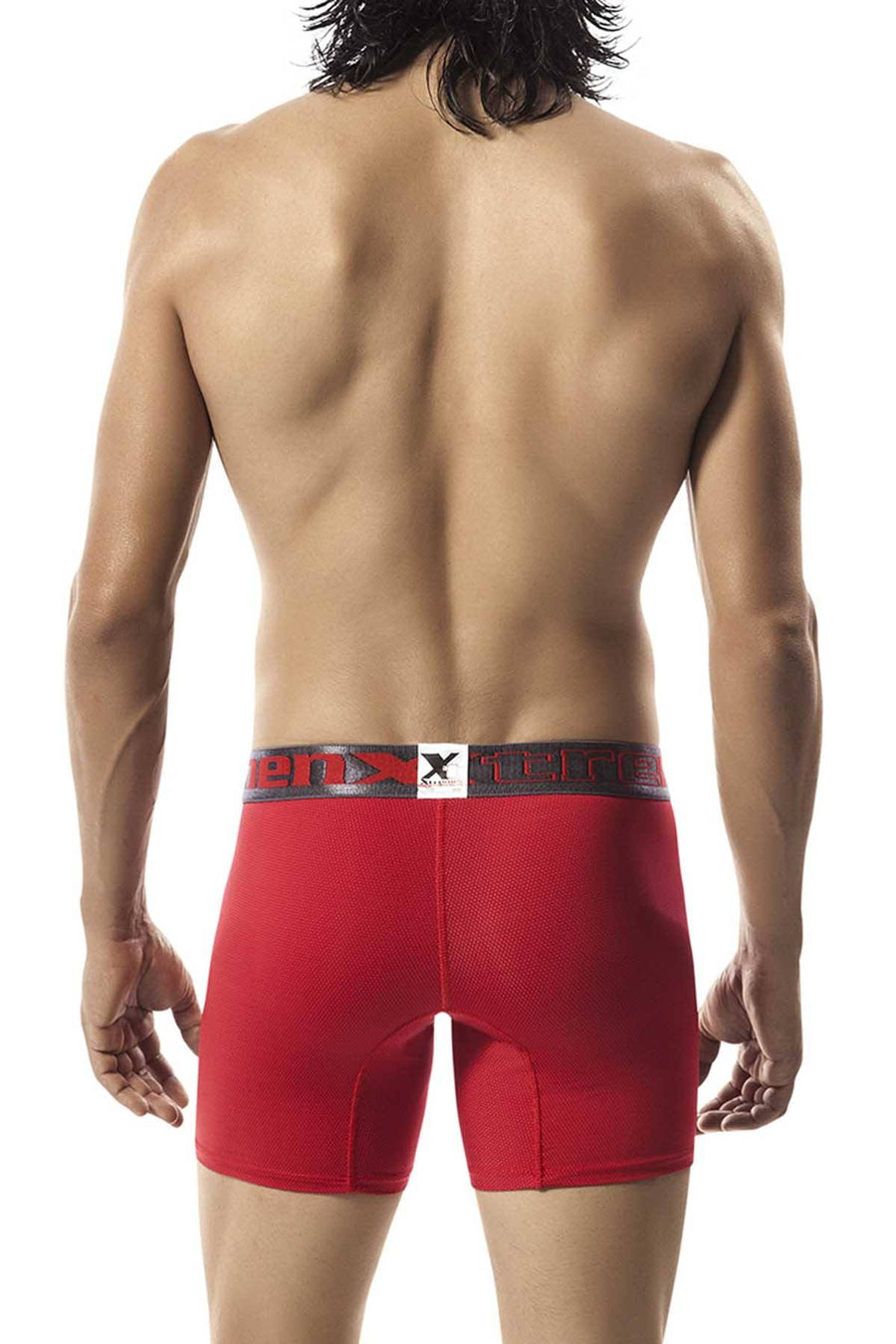 XTREMEN Red Microfiber Boxer Brief
