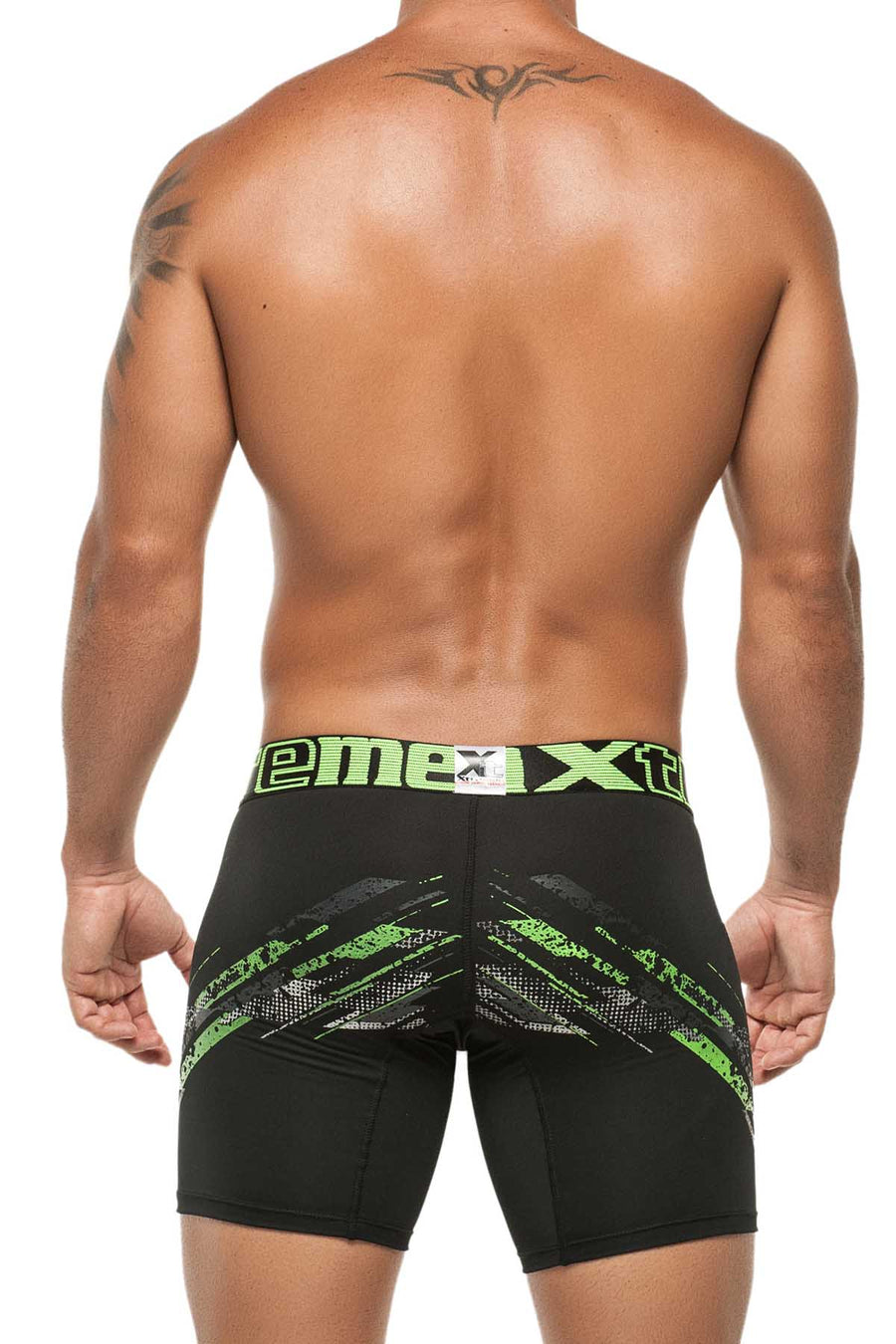Xtremen Black Craquel Boxer Brief