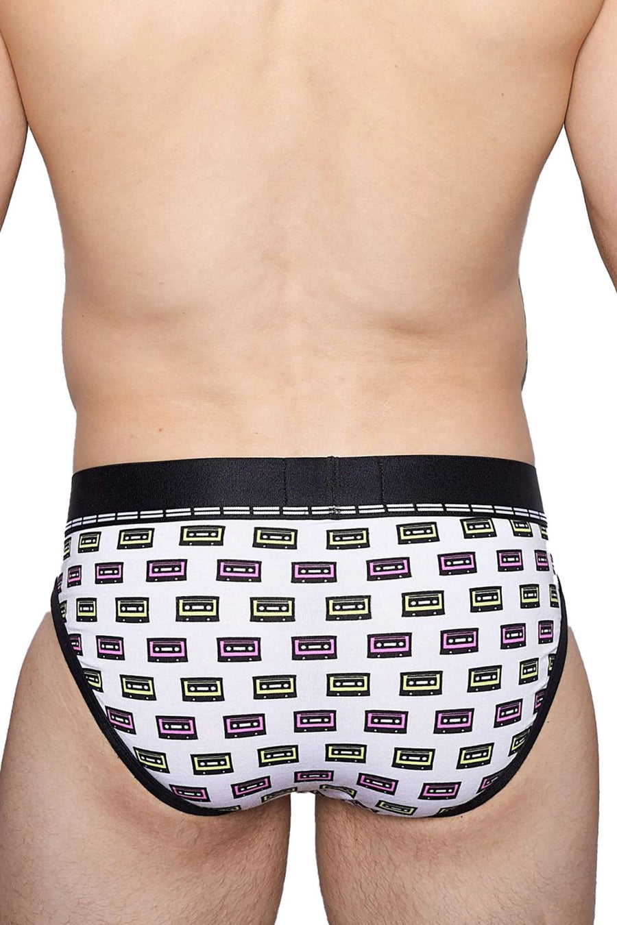 YOCISCO Pink Mix Tape Brief