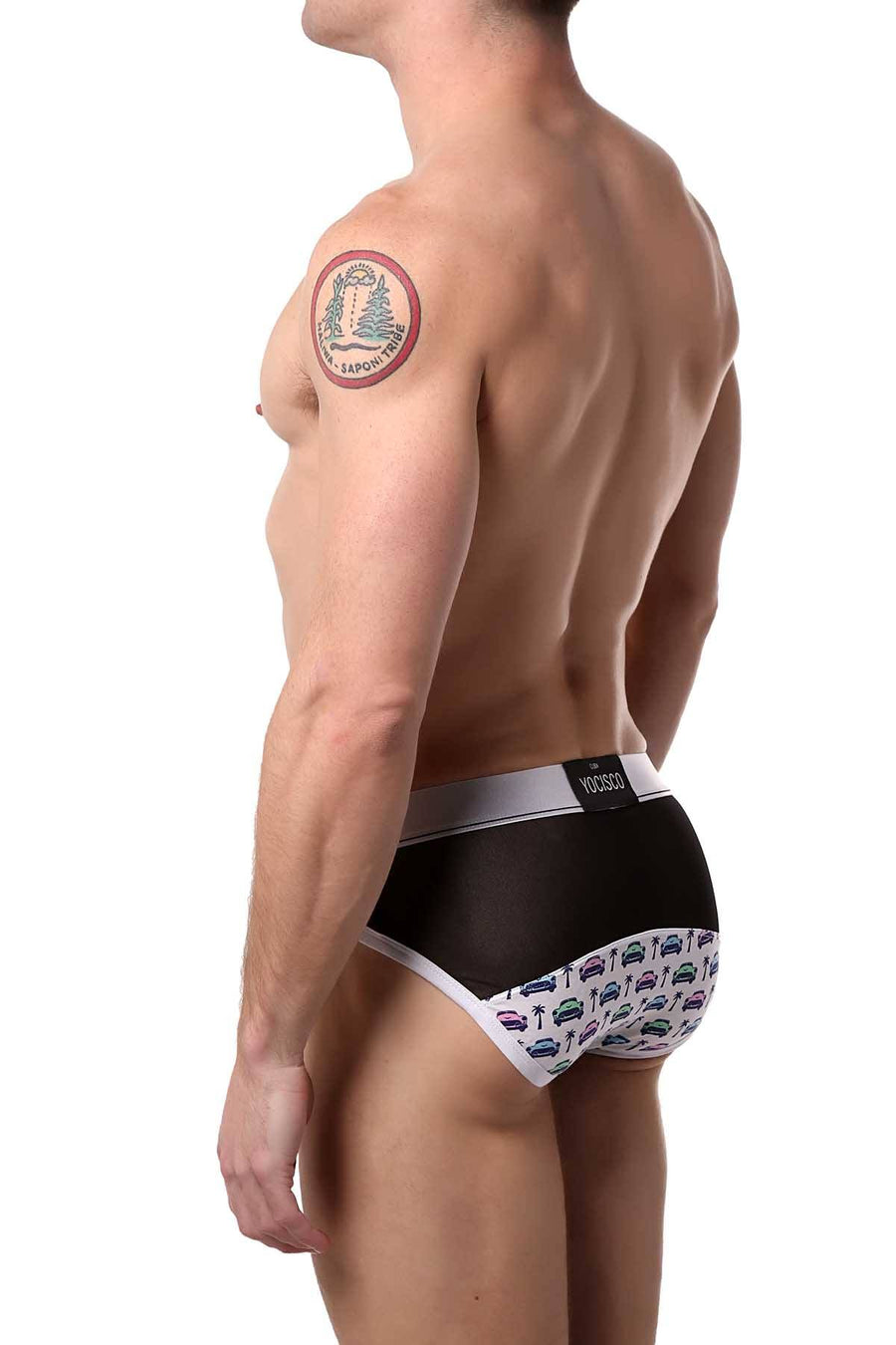 YOCISCO White La Havana Bamboo Bikini Brief
