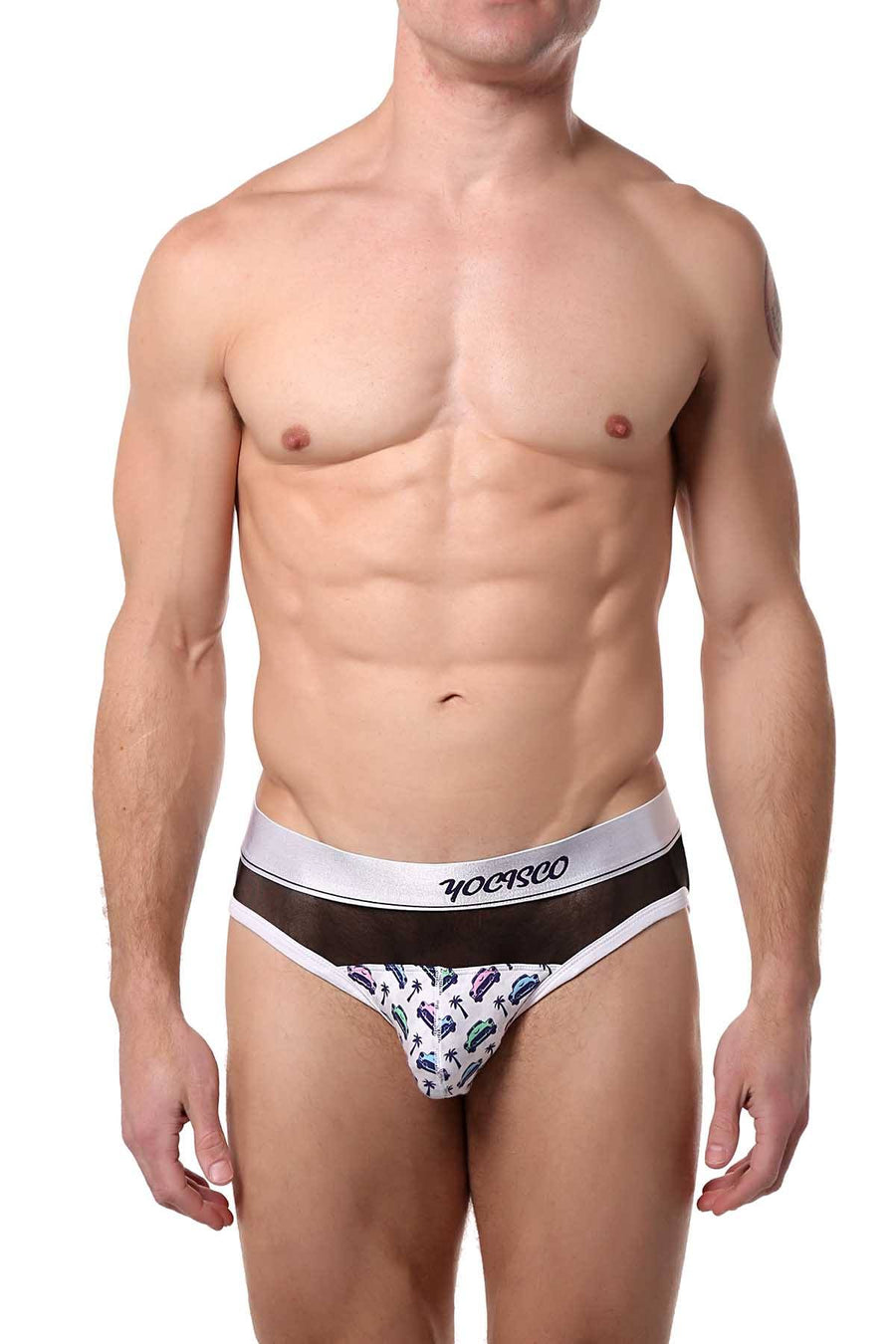 YOCISCO White La Havana Bamboo Bikini Brief