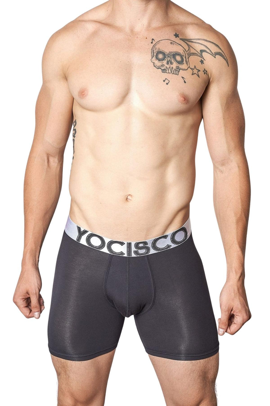 Yocisco Black Essentials Boxer Brief