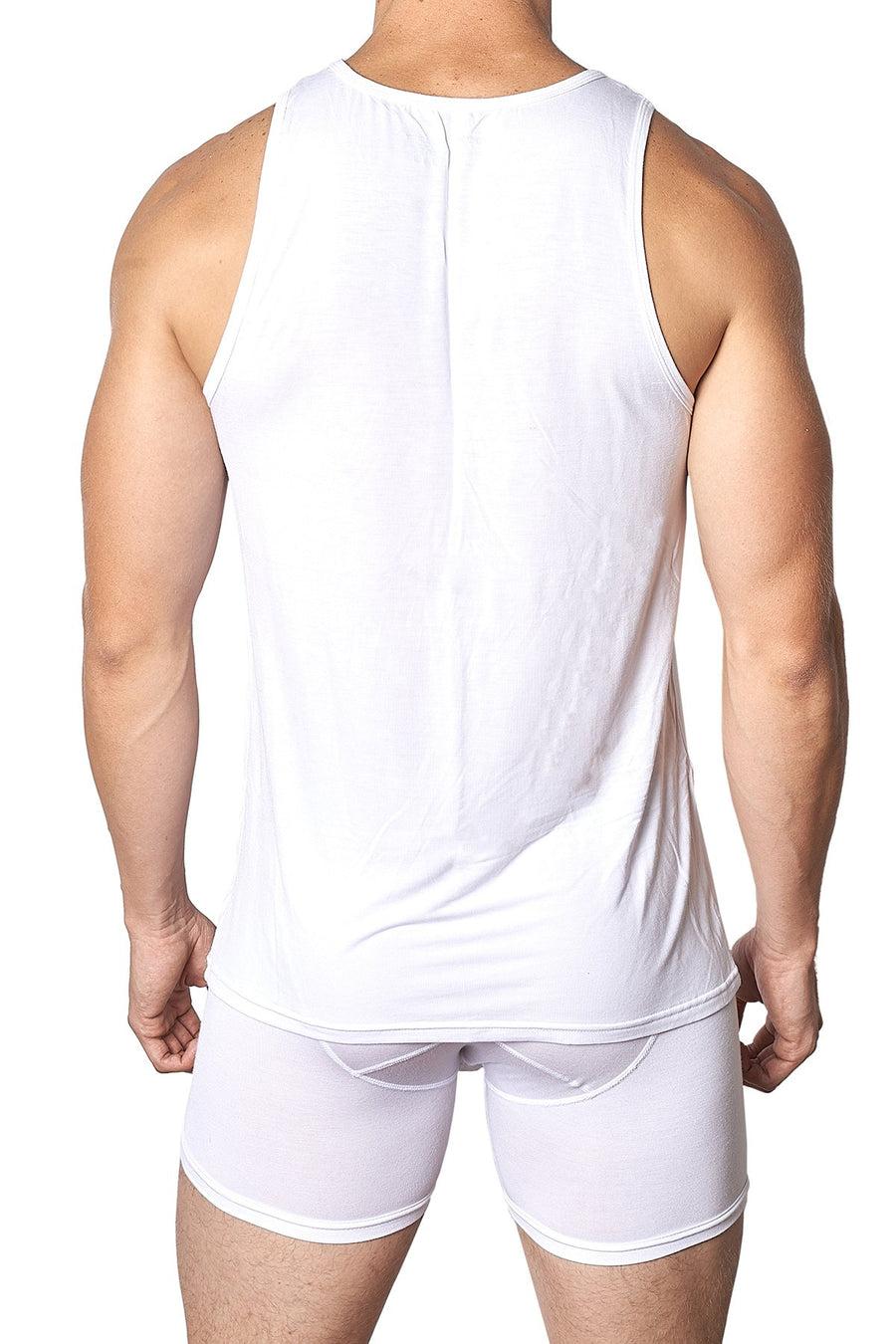 Yocisco's White Essentials Tank Top