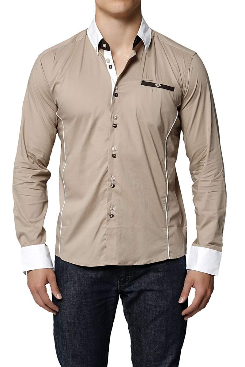 Young Republic Khaki America Button-Up