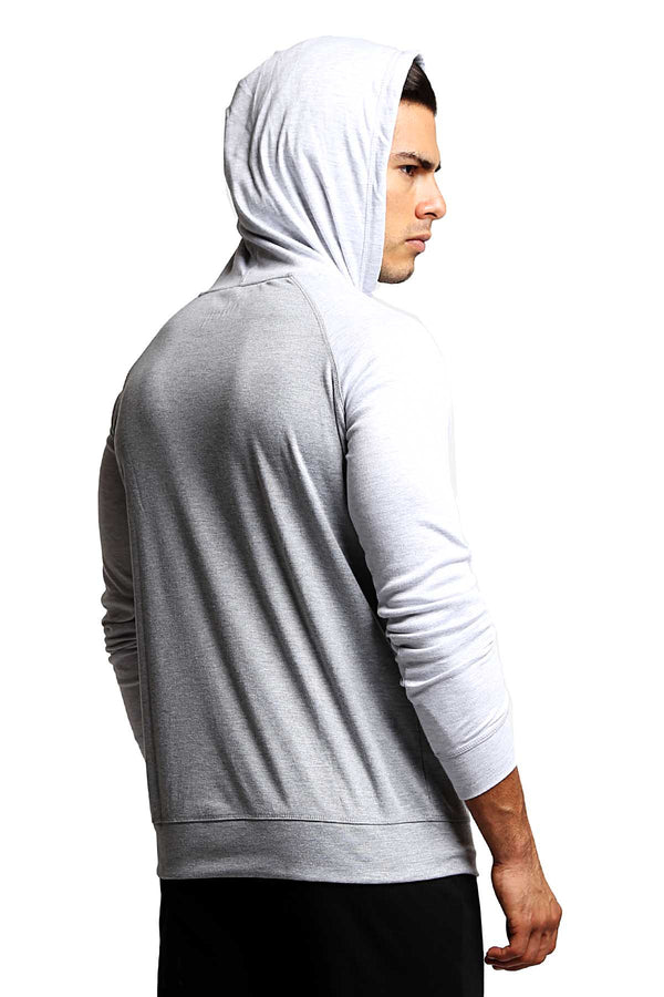Zutoq Unisex Grey Zengo Pullover Hoodie