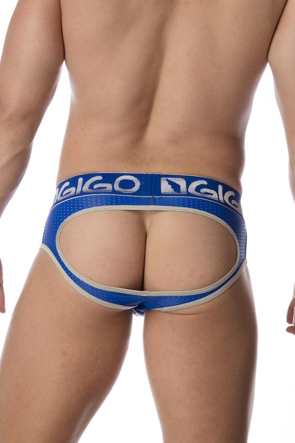 Gigo Blue Hollow Jock Brief