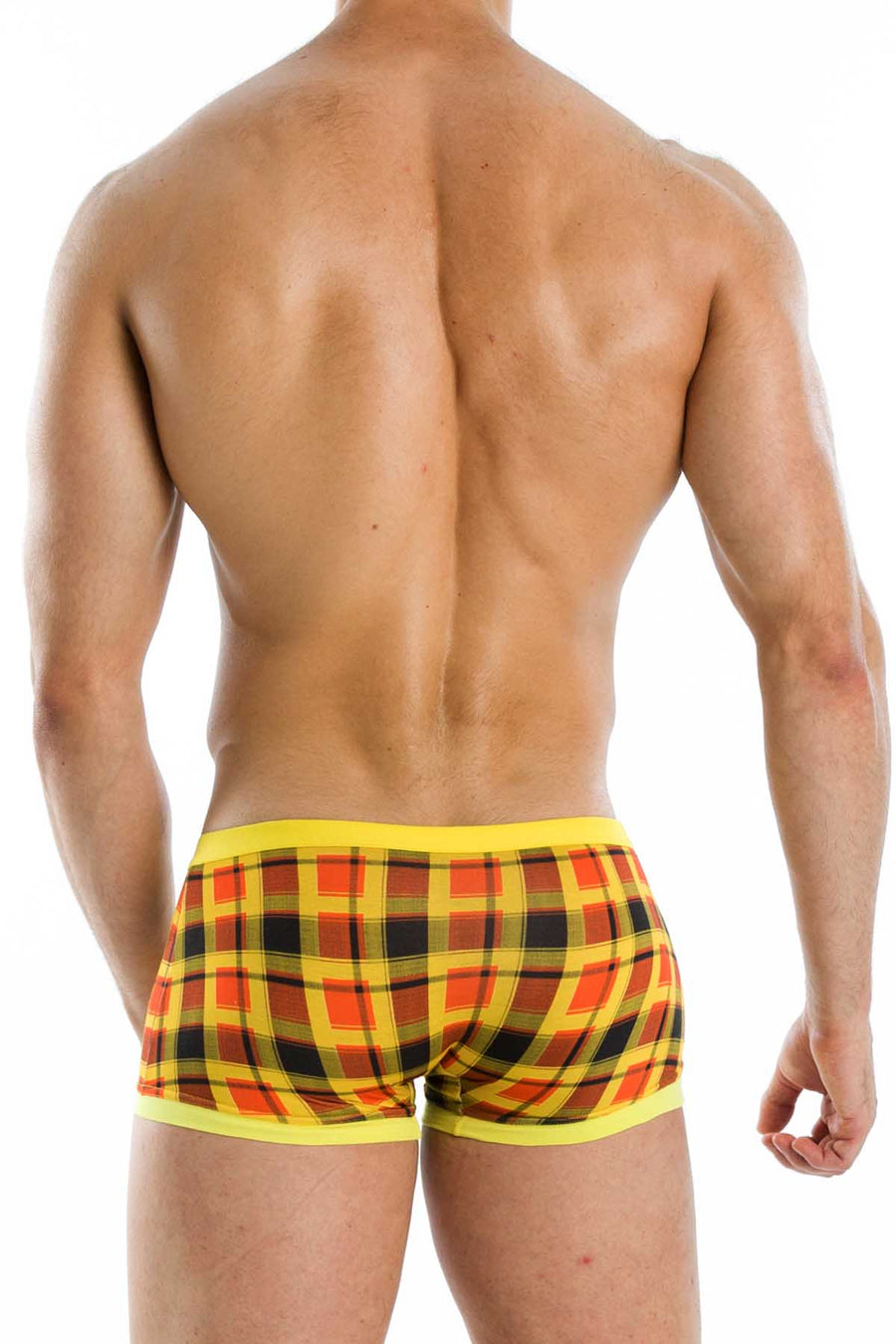 Modus Vivendi Yellow Tartan Mini-Boxer