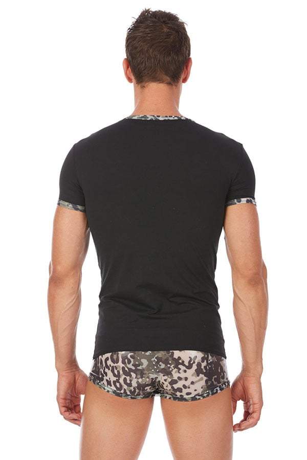 Gregg Homme Black Awol V-Neck Shirt