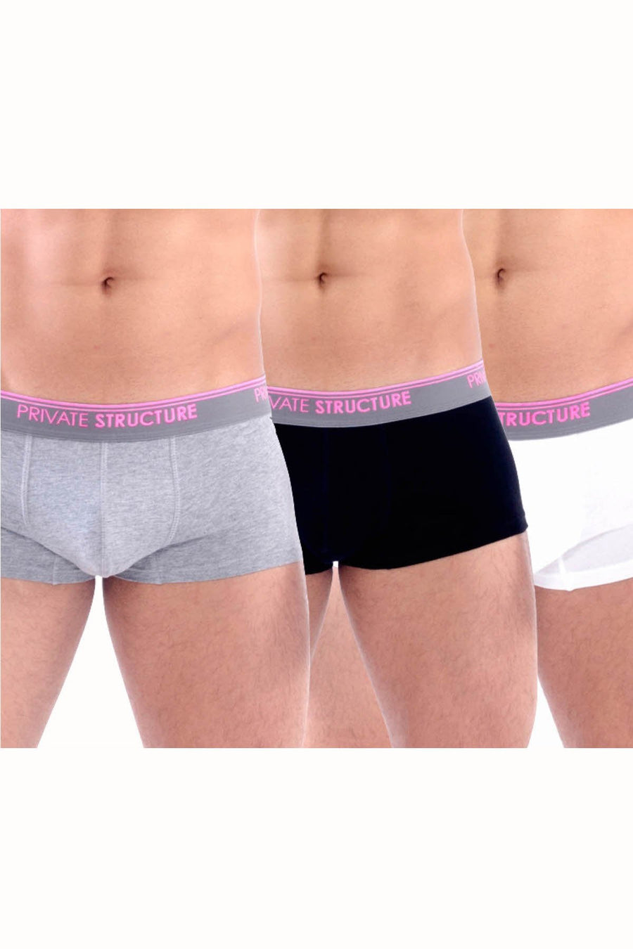 Private Structure Black/White/Grey AM:PM Trunk 3-Pack