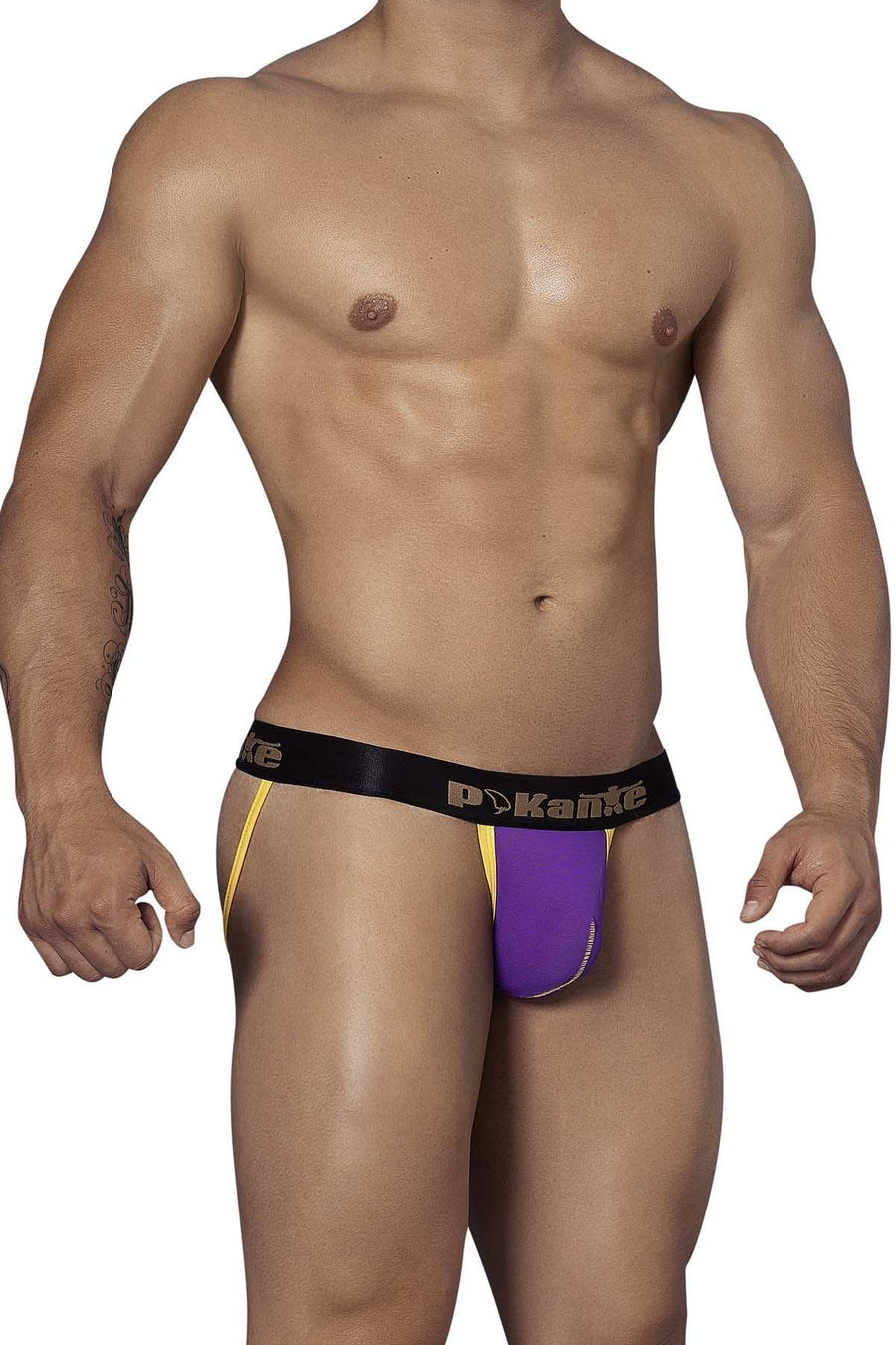 Pikante Purple/Yellow Freestyle Jockstrap