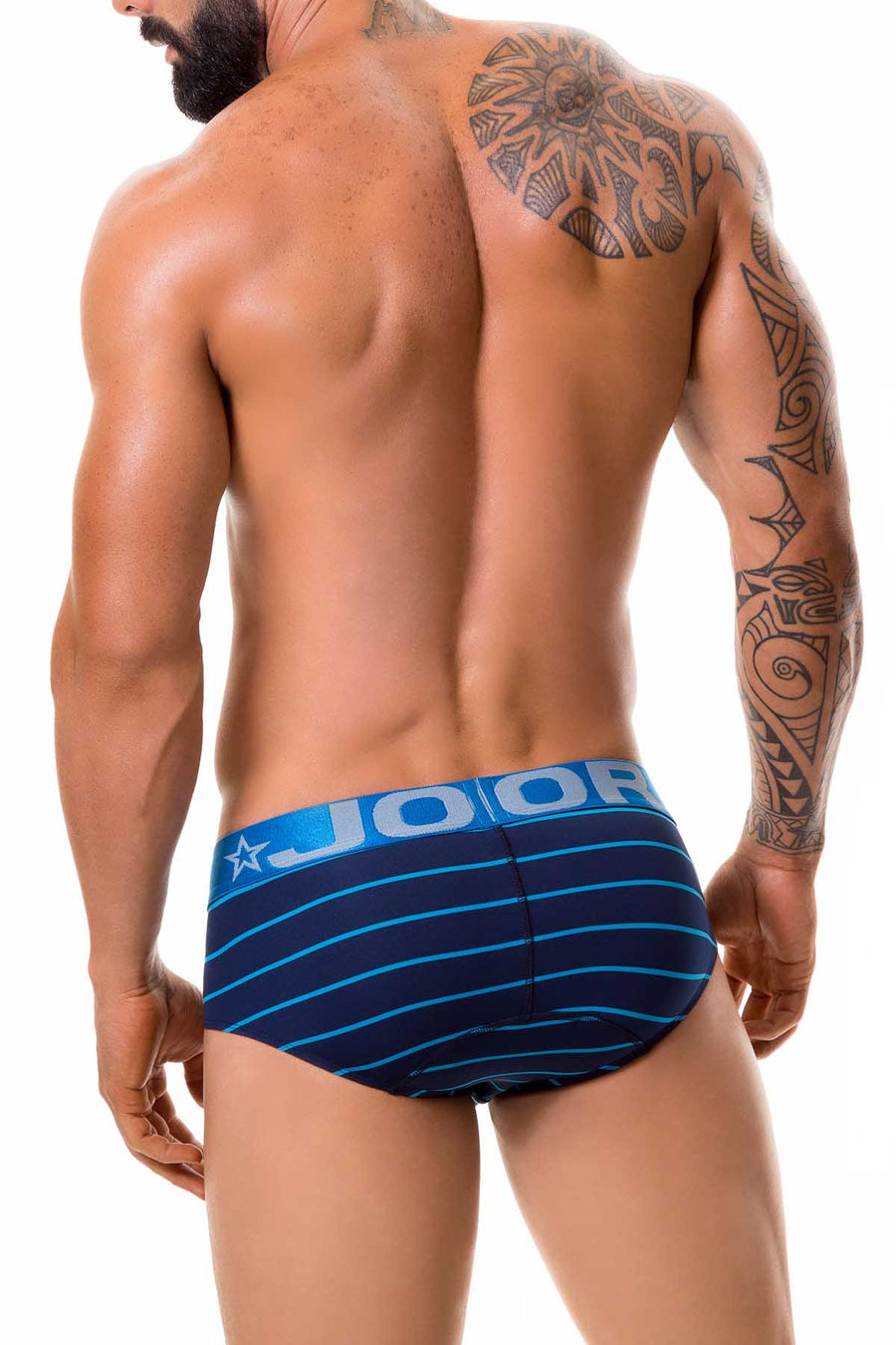 Jor Navy/Royal-Blue Milan Brief