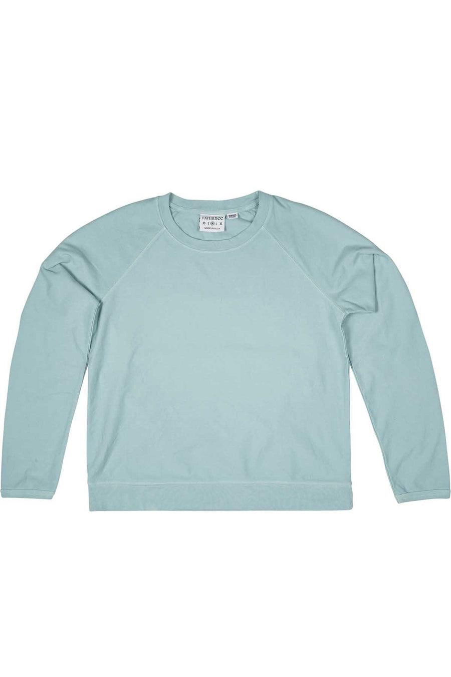 Rxmance Unisex Aqua Blue Crew Sweatshirt