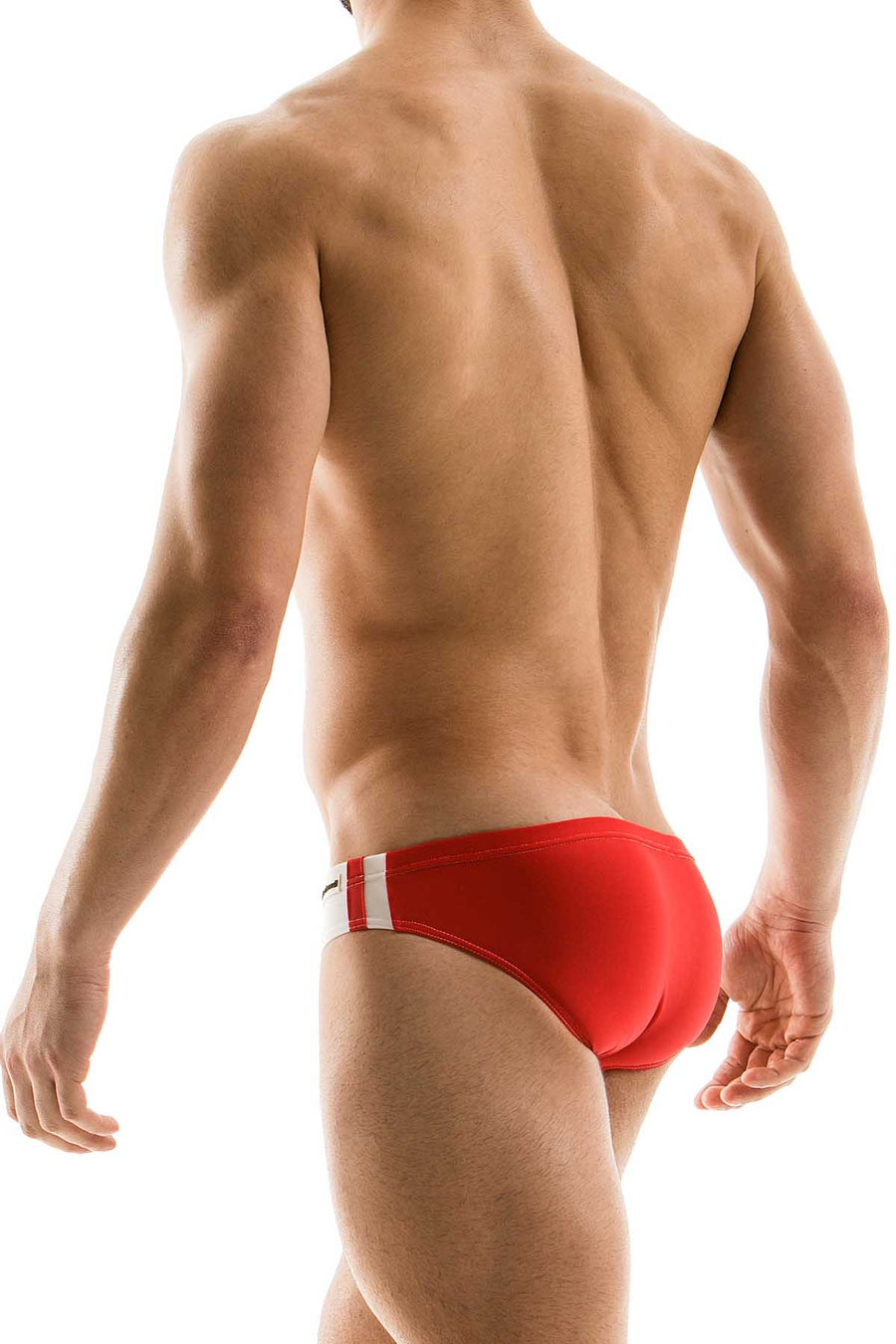 Modus Vivendi Red Varsity Swim Brief