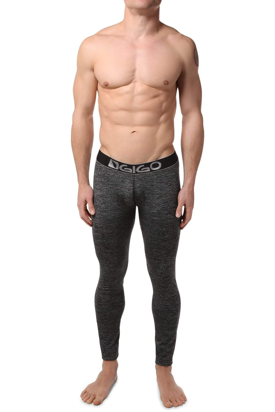 Gigo Grey/Black Racing Legging