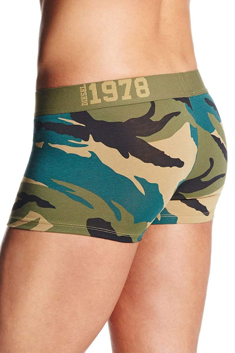Diesel Green Camo Semaji Boxer Brief