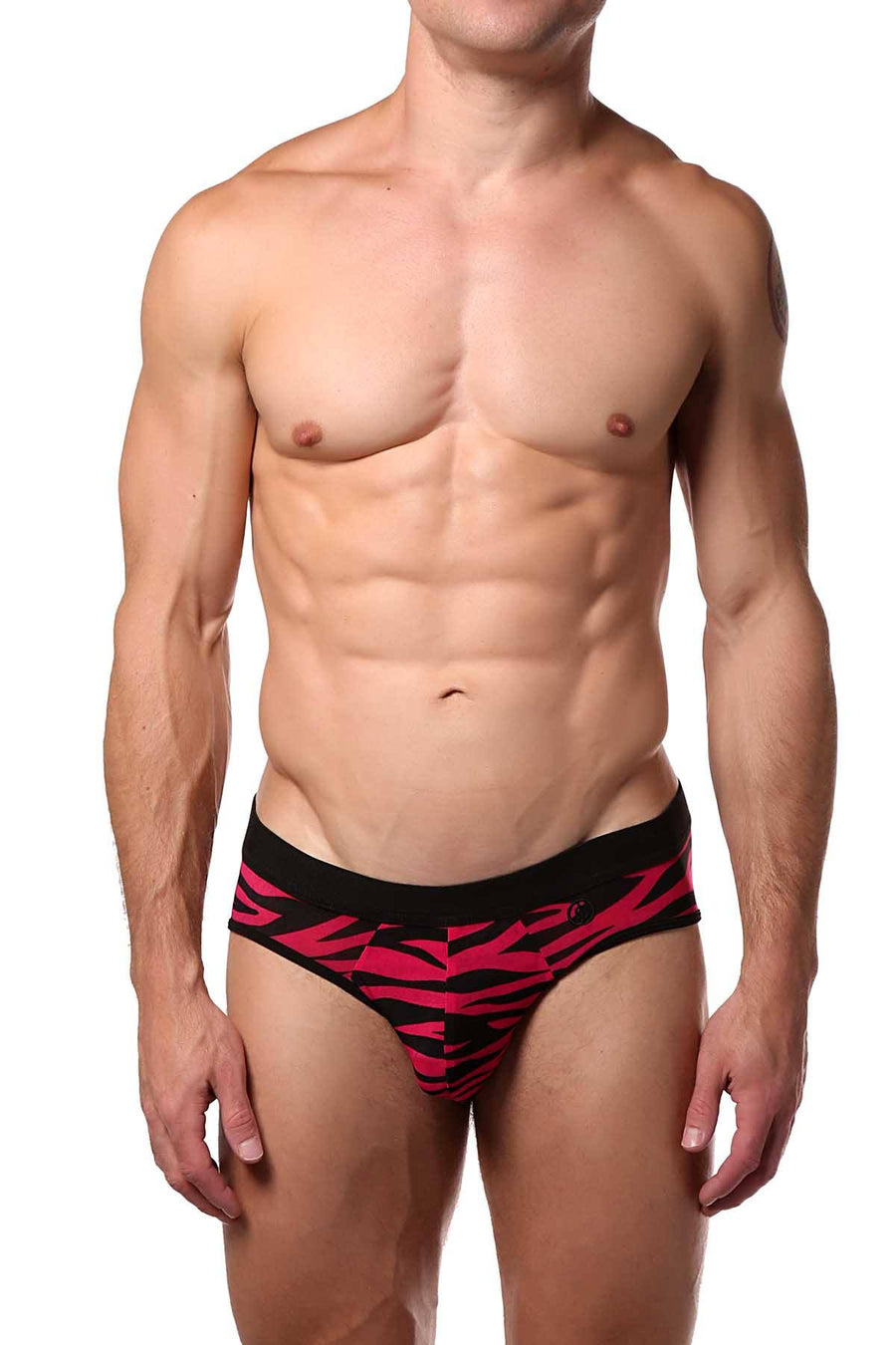 JustinCase Pink Zebra Brief