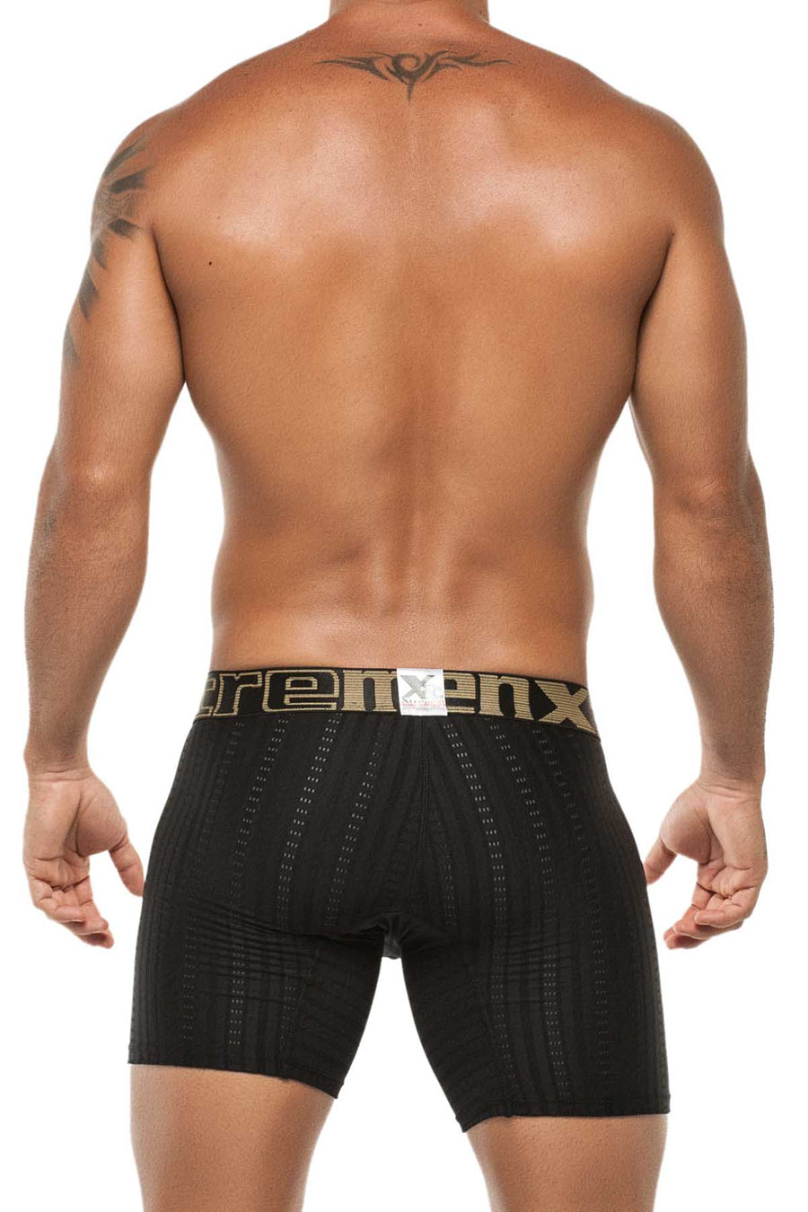 Xtremen Black Classic Micro Jacquard Boxer Brief