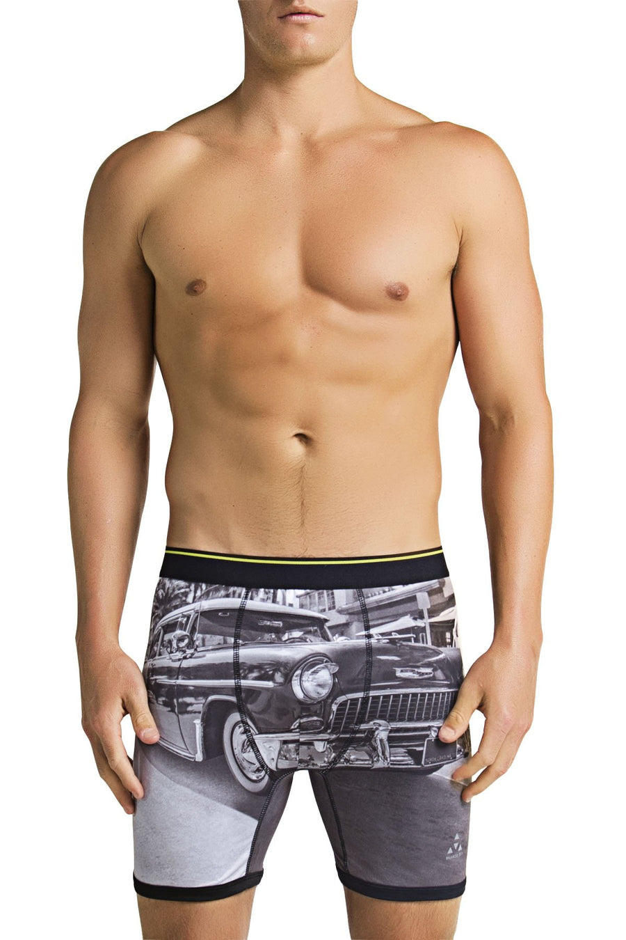 Balanced Tech Vintage Car Performance Boxer Brief