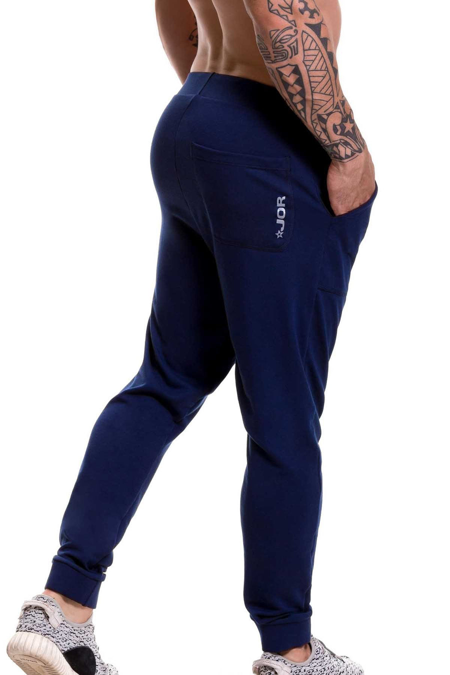Jor Navy-Blue London Athletic Long Pant