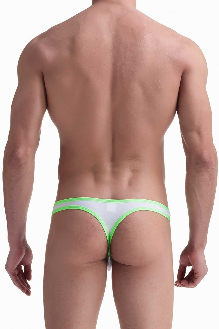 PetitQ White Neon Thong