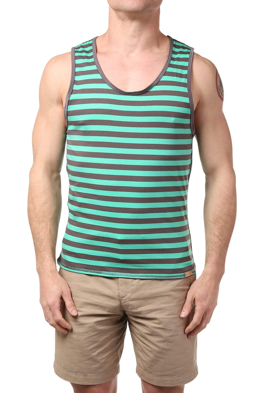Gigo Green Sailor Tank Top
