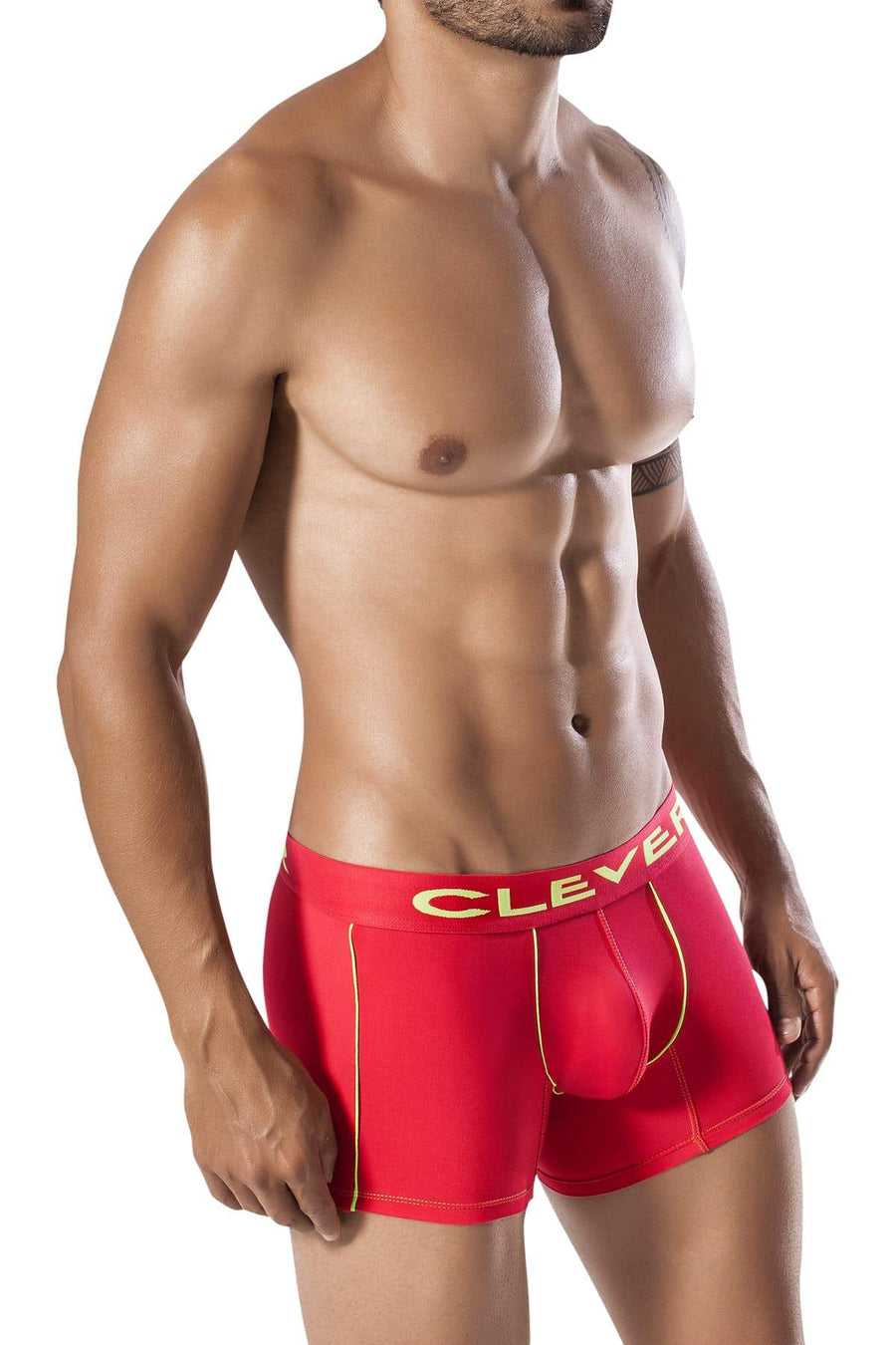 Clever Red Fluorescence Boxer