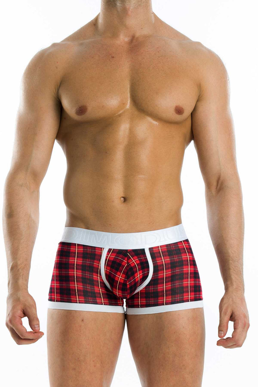 Modus Vivendi Red Tartan Boxer