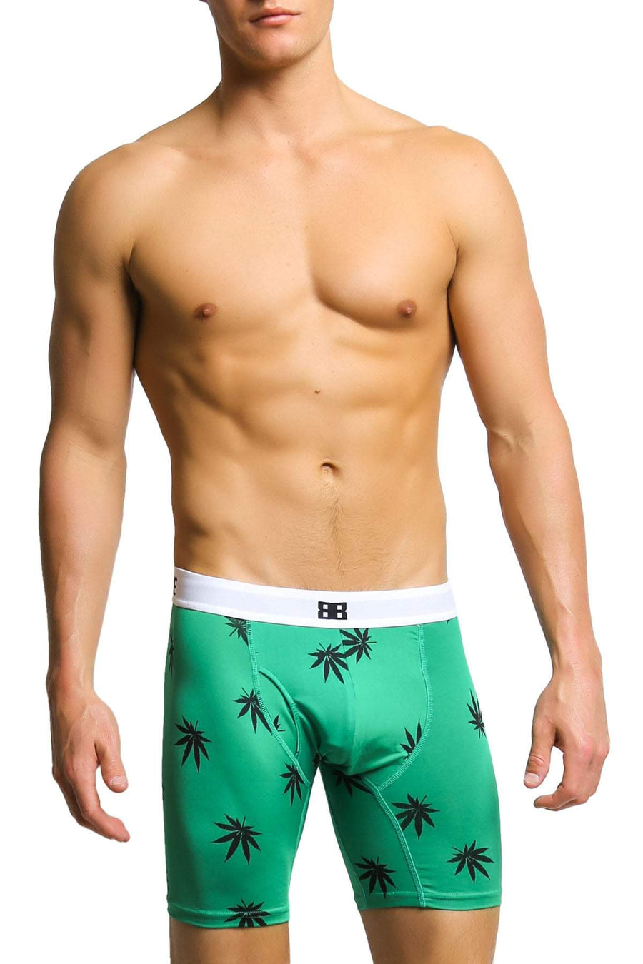 Buttcovers Green G-Code Boxer