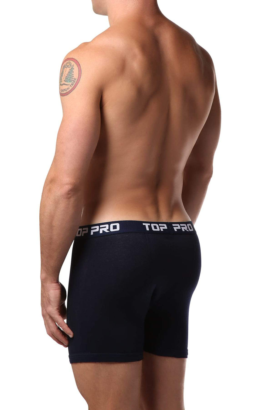 Top Pro Navy Boxer Brief 2-Pack