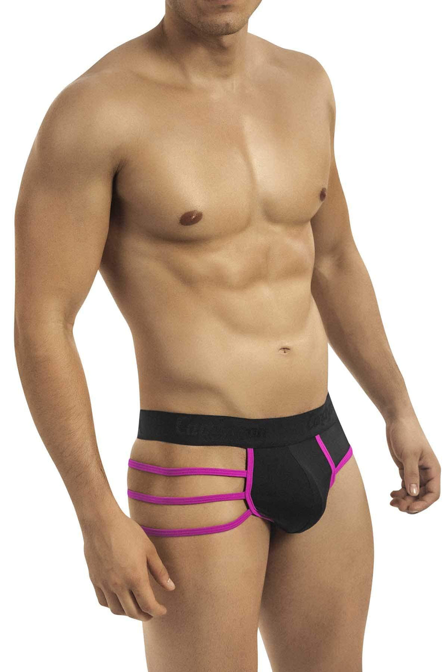Candyman Black & Fuchsia Brief
