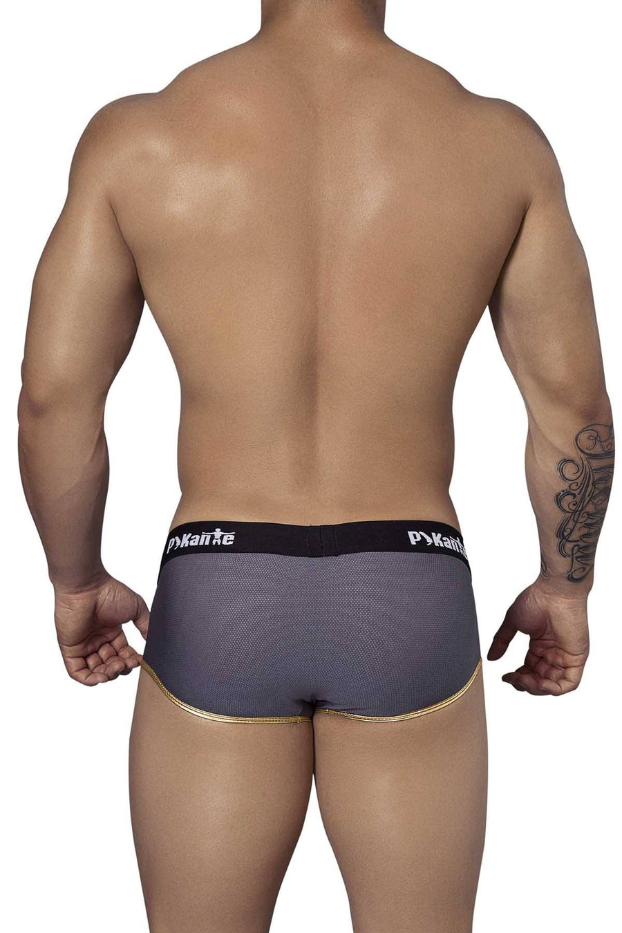 Pikante Neon-Green/Grey Hurricane Brief