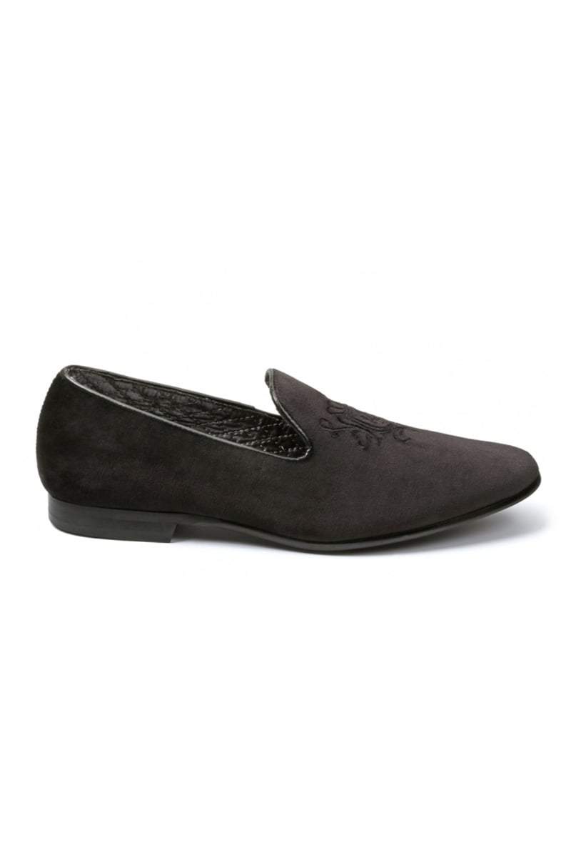 Giorgio Brutini Black Cress Slipon