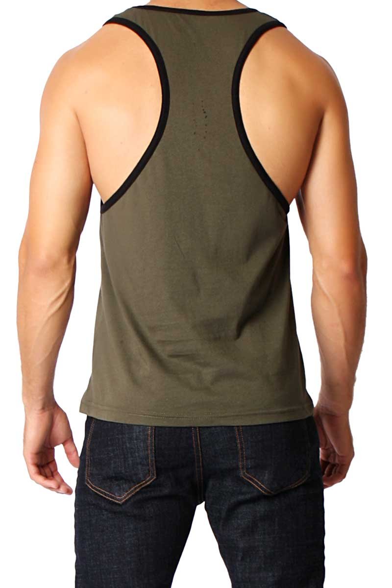 Timoteo Army Green & Black Freedom Tank