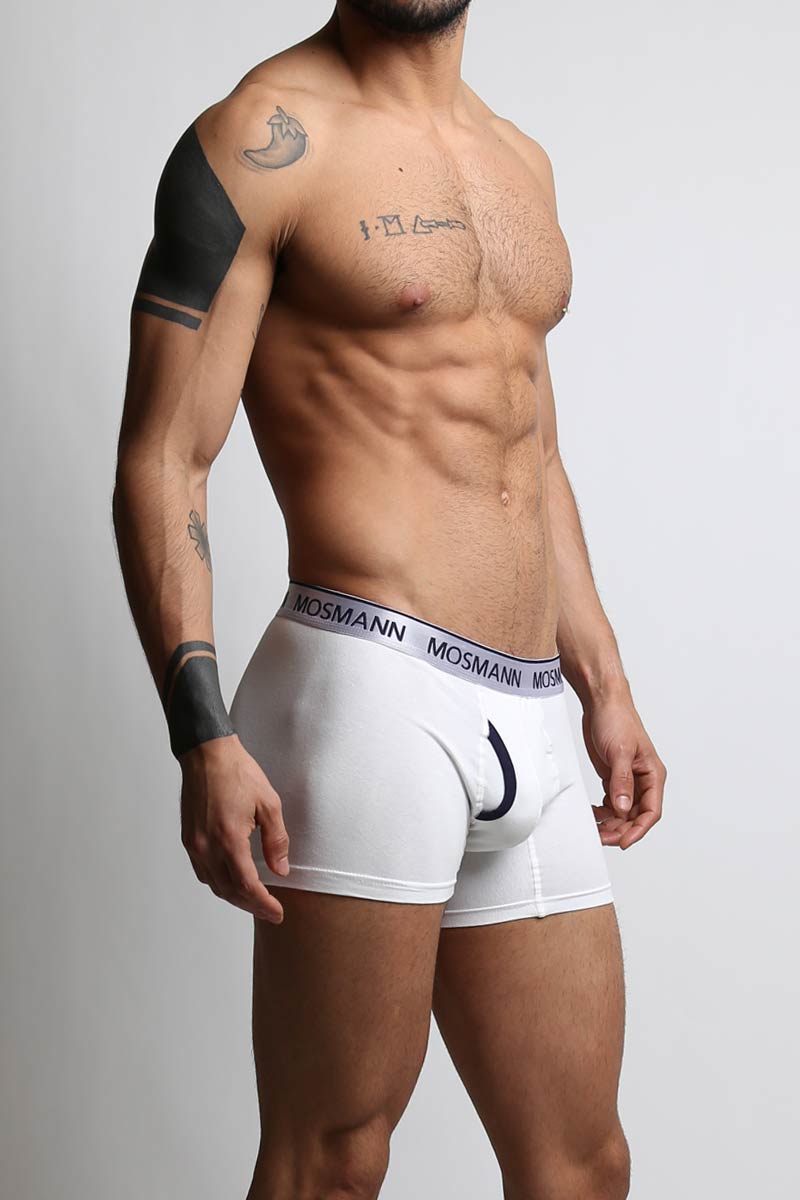 2-Pack Mosmann White & Navy Pineapple Boxer Brief