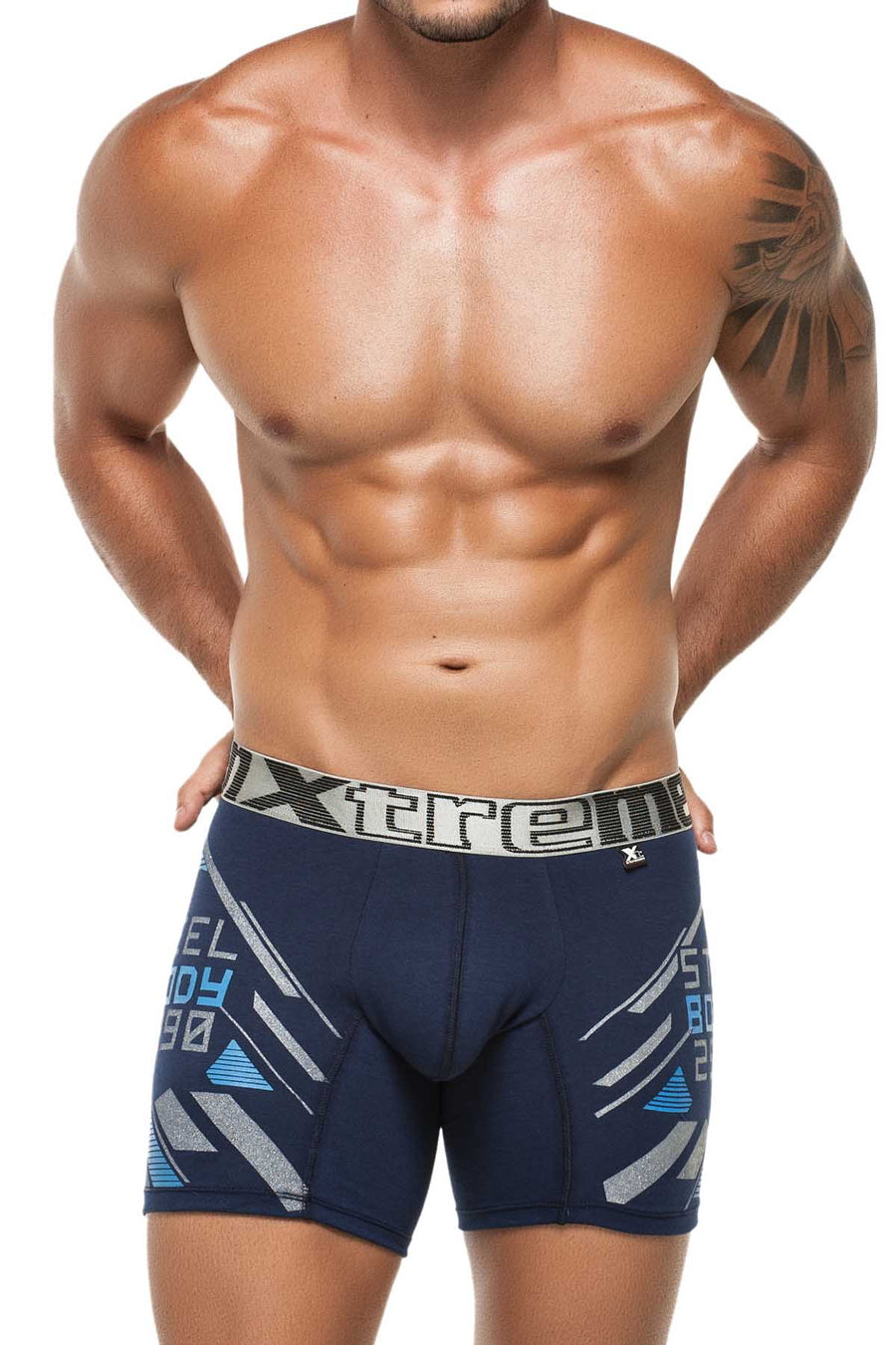 Xtremen Blue Steel Body Boxer Brief