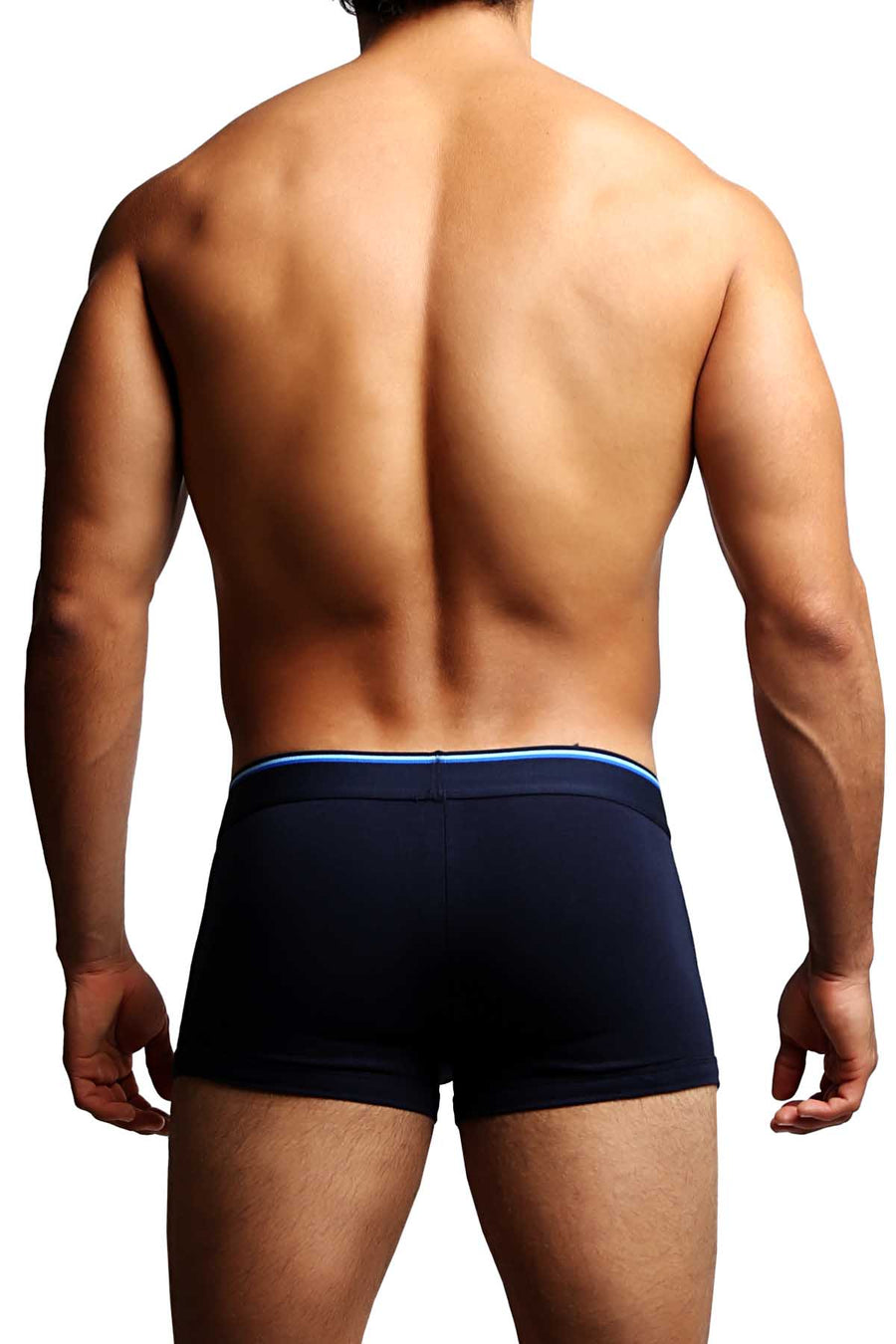 2-Pack Papi Navy & Blue Solid Stretch Brazilian Trunks