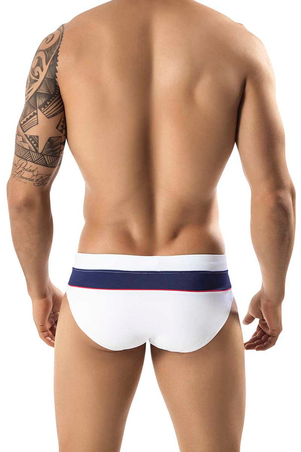 Clever White Ifaty Swim Brief