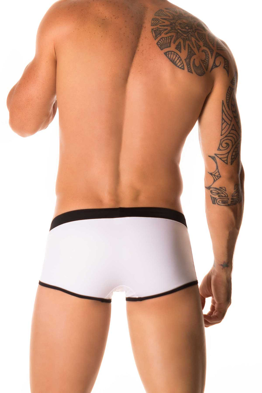 Jor White Sport Swimwear Boxer