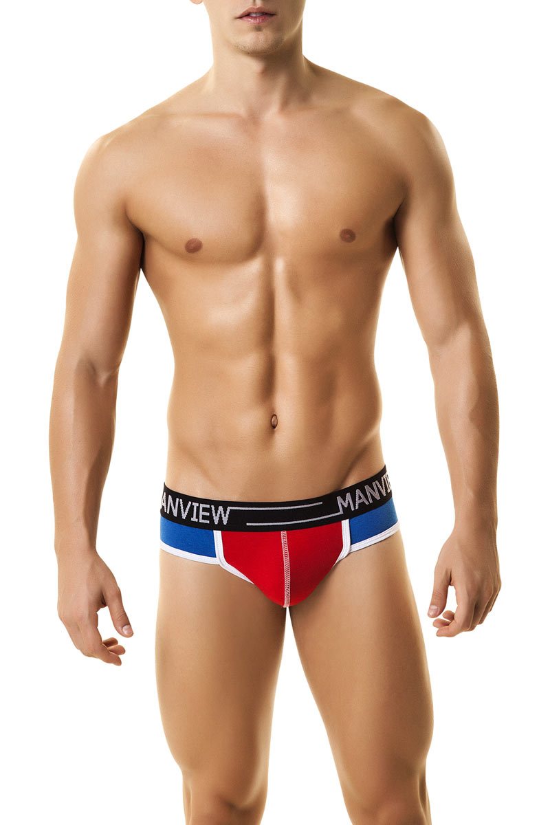 Manview Red & Blue City Boy Jockstrap