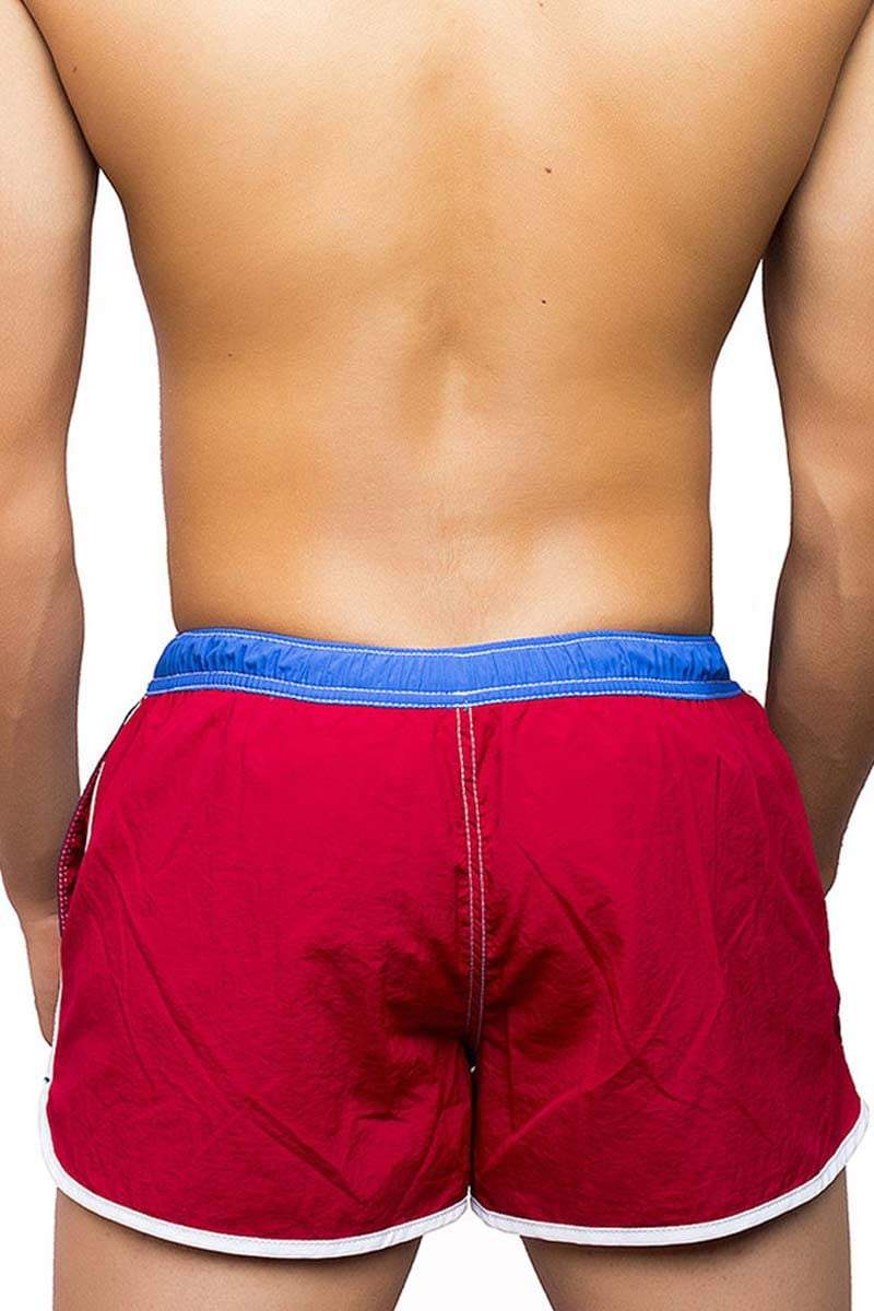 BWET Maroon Venice Swim Short